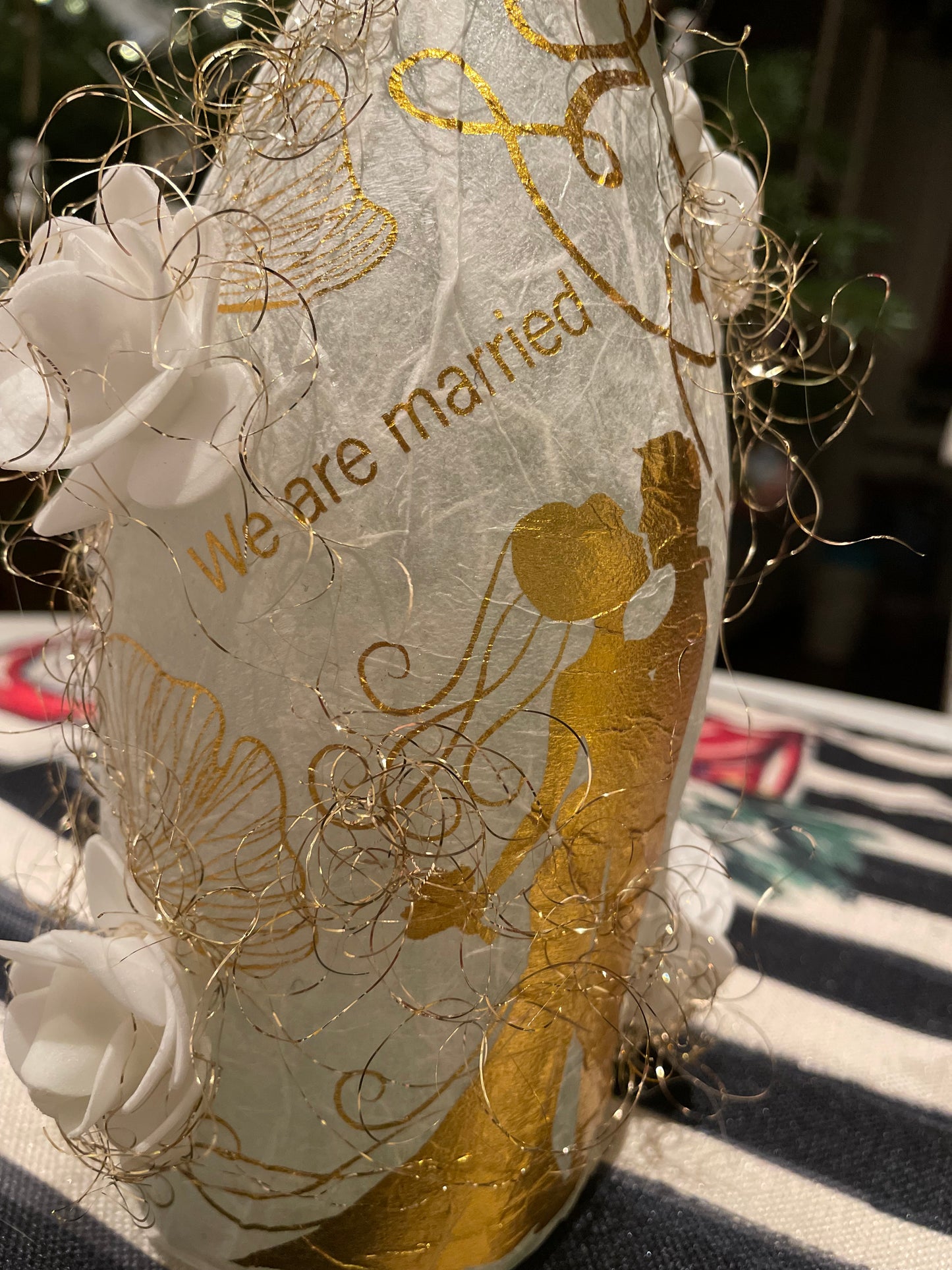 Lichtflasche Hochzeit