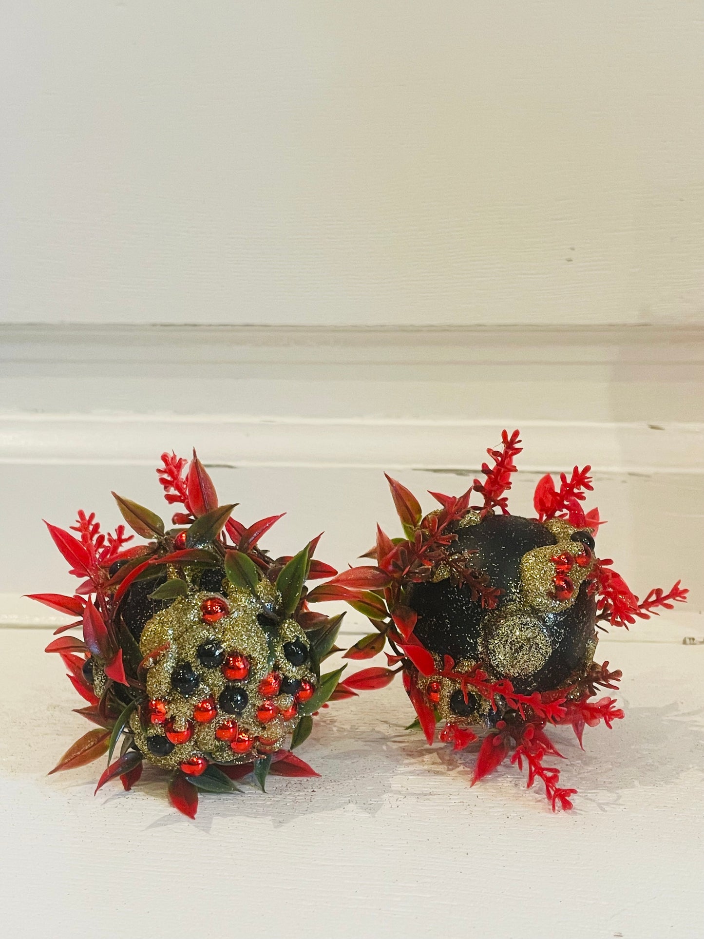 Diva‘s Dream - Dark Romance Edition Halloween Kugel Vintage-Dekoration Handmade