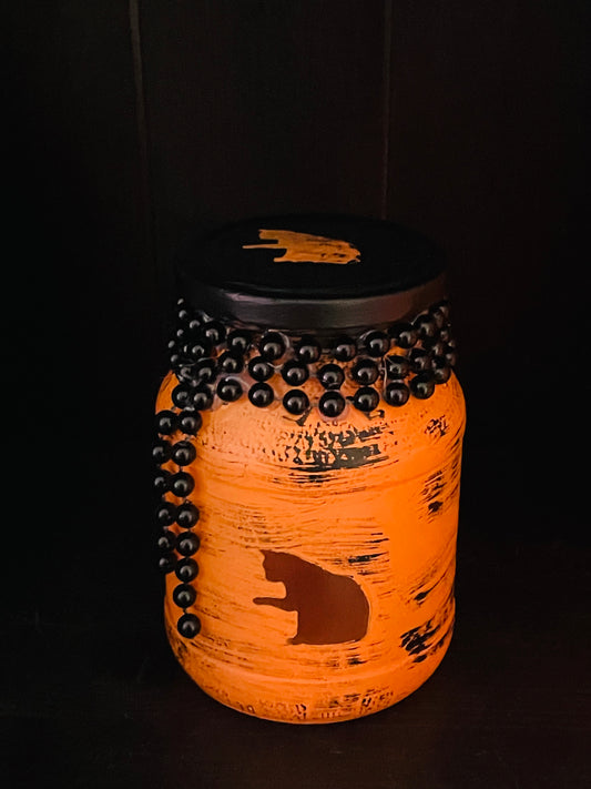Halloween Cat Glas  - 500 gr
