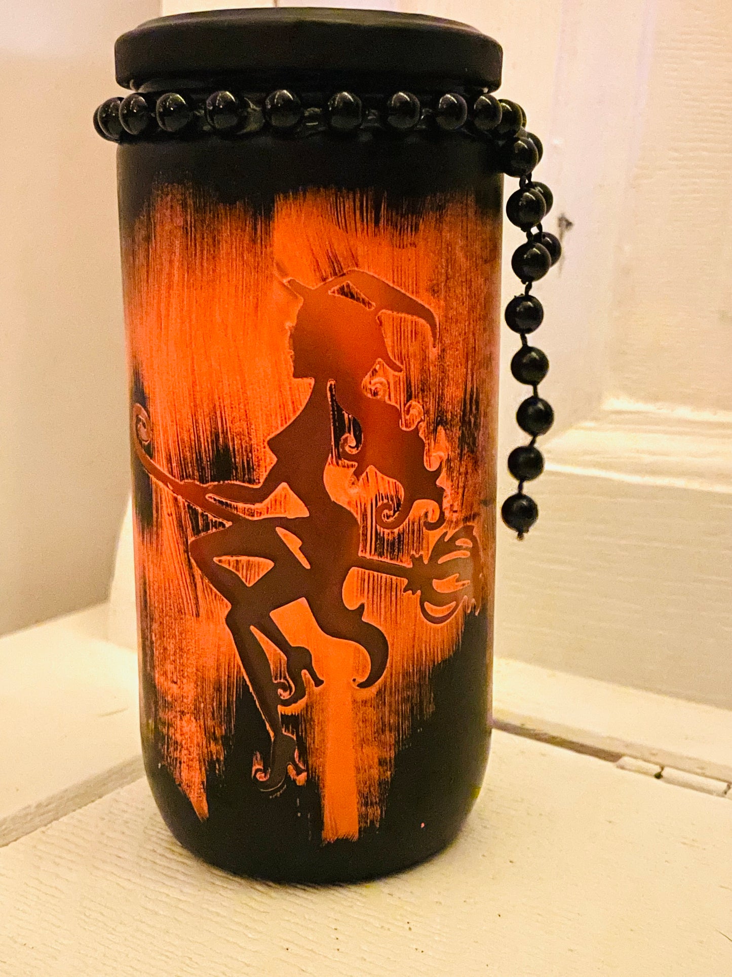 Halloween Orange Edition Fly Witch Glas  - 500 gr