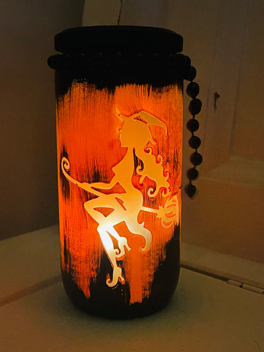 Halloween Orange Edition Fly Witch Glas  - 500 gr